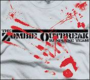 Zombie t shirt Dawn of the dead zombie outbreak