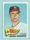 1965 TOPPS #140, DEAN CHANCE, LOS ANGELES ANGELS   EX to MINT