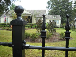 high 5 ft. Residential grade iron fence. wrought iron fence