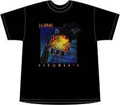 Def Leppard Vintage Pyromania Mens Medium T Shirt New