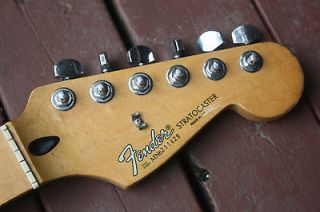 Fender MIM Standard Stratocaster guitar neck w/tuners maple