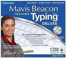 MAVIS BEACON TEACHES TYPING 21 DELUXE JEWEL CASE FOR PC AND MAC BRAND 