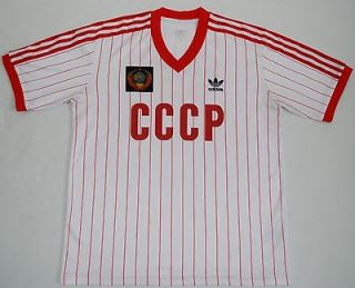 USSR/RUSSIA/CC​CP ADIDAS ORIGINALS AWAY FOOTBALL SHIRT (SIZE M)