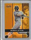 Derek Jeter Player Highlights 2000 Bowman Chrome Masterpieces Bowmans 