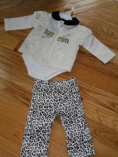 DEREON 3 PC Jacket, Jeans & Shirt Gift Set   NEW in Gift Box SZ 24 MO