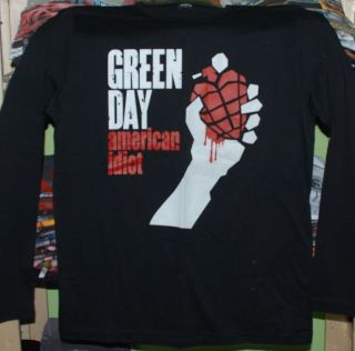 Green Day Xlarge Long Sleeve T Shirt Rare XL Pinhead Gunpowder Blink 