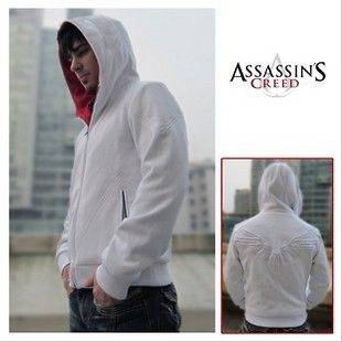 Assassins Creed Desmond Miles Coat Cosplay Costume Hoodie Jacket 