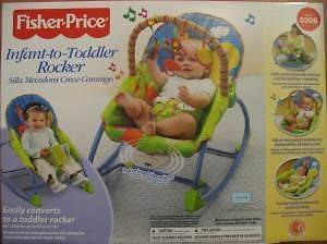Fisher Price INFANT TO TODDLER Portable Rocker NEW