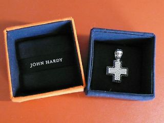John Hardy Diamond Cross Brand New In Box Never Worn  