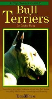 Bull Terriers by Dieter Fleig 1997, Hardcover