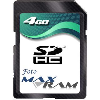 4GB SDHC Memory Card for Digital Cameras   Fujifilm FinePix J40 & more