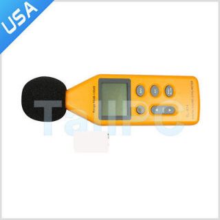 Digital Sound Noise Level Meter 30~130dB Decibel Pressure Tester LCD 