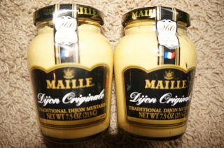   French Dijon Originale Traditional Hot Dijon Mustard Lot of 3 Jars