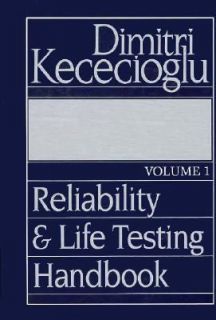   Testing Handbook Vol. 1 by Dimitri Kececioglu 1992, Hardcover
