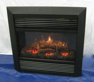 NEW DIMPLEX 26 INCH FIREPLACE INSERT WITH GRILL, TRIM & REMOTE