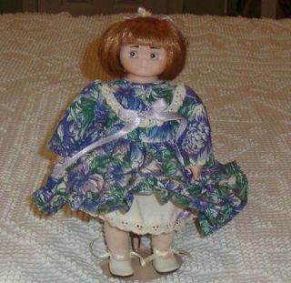 Sweet Porcelain Goebel Dolly Dingle Doll By Bette Ball   Signed Exc 
