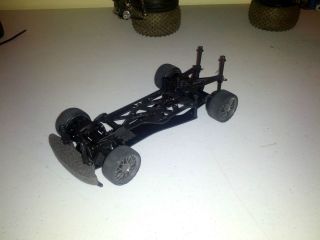 HPI Micro RS4 1/18 scale RC car roller + carbon fiber chassis w/ Orion 