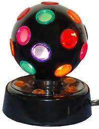 21 Points of Lights Small Disco Ball Light 4  Colorful