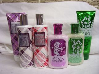 Bath & Body Works HOLIDAY BODY Lotions & Creams Full Size YOU PICK