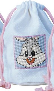Disney Baby Looney Tunes Baby Bugs Bag Cross Stitch Kit