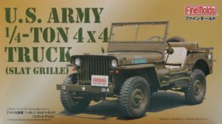 Fine Molds US Army JEEP 1/4 ton 4x4 Truck model kit 1/20