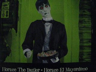 Dobson the Butler animated life size prop made in the USA Halloween 