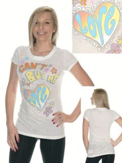 Cant Buy Me Love Ladies Boy Tee Rock and Roll Clothing