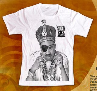   Slick Rick MC Ricky D Rick the Ruler Snoop Dogg NAS T Shirt S,M,L,XL