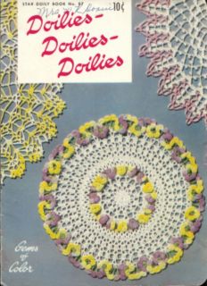 Doilies,Doilies,Doilies,9 Gems of Color,star doily 87,crochet,hairpin 