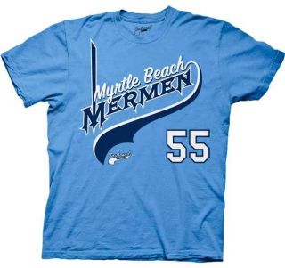 New Authentic Eastbound & Down Myrtle Beach Mermen Kenny Powers Mens T 