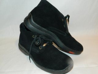 Dolomite Black Suede Ankle Boots, Shoes  13
