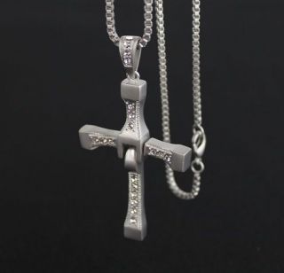 The FAST and The FURIOUS DOMINICS CROSS PENDANT Necklace Vin Diesel 
