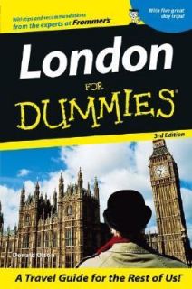 London for Dummies by Donald Olson 2004, Paperback, Revised