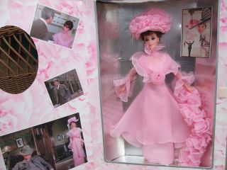 My Fair Lady Barbie Eliza Doolittle Pink Dress NRFB MIB