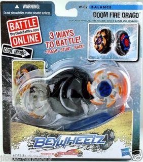 Beyblade Beywheelz Battler DOOM FIRE DRAGO  2012 Hasbro Release