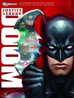 Justice League Doom DVD, 2012, 2 Disc Set, Special Edition