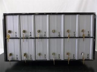   Industries 12 USPS MailBox Rear Keys 13 24 Post Office Cluster