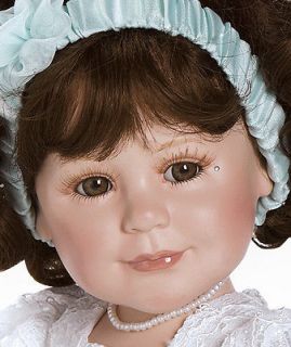 Marie Osmond BABY RACHAEL LAUREN Porcelain Toddler Doll 11 Seated LE 