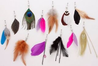 CHOOSE YOUR STYLE FEATHER BELLY RING NAVEL RING