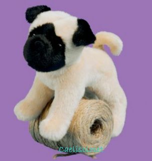 Douglas Plush Lola PUG Stuffed Fawn Puppy Dog Cuddle Toy NEW