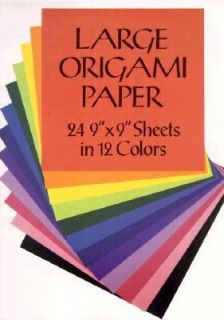 Large Origami Paper by Dover Staff 1992, Paperback