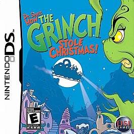 Dr. Seuss How The Grinch Stole Christmas Nintendo DS, 2007