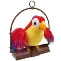   TALKING PARROT IMITATE REPEATING VOICE TALK MOVE SHAKE ANIMATED TOY
