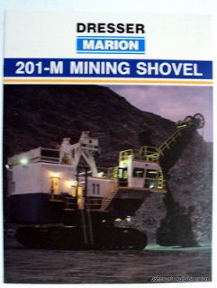 Dresser Marion c. 1991 201M Mining Shovel Sale Brochure