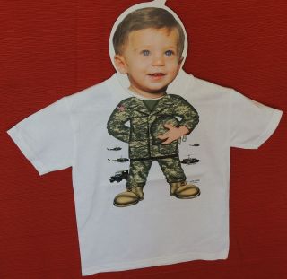 Kids T shirt Costume Shirt ~ Army Boy, Camo, Halloween, Dressup