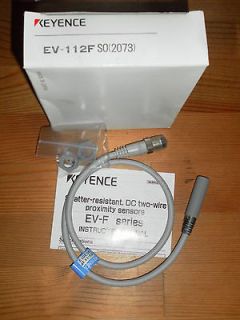 Keyence Proximity Sensor EV 112F / S0(2073) NIB