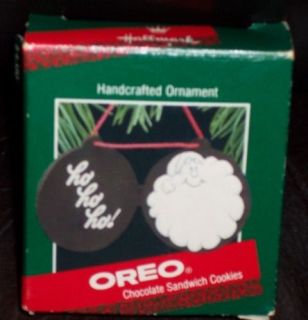Hallmark 1986 Oreo Chocolate Sandwich Cookies Ornament