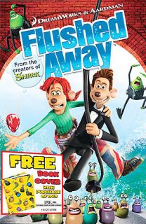Flushed Away DVD, 2007, Book Cover Promo Widescreen