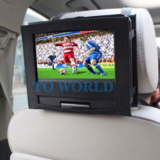 Car Headrest Holder Mount For 7.0   7.8 Portable DVD Player Bag 