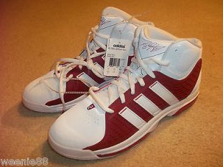 ADIDAS Mens Red NEW AS SMU ADIPOWER Dwight Howard Basketball Shoes 